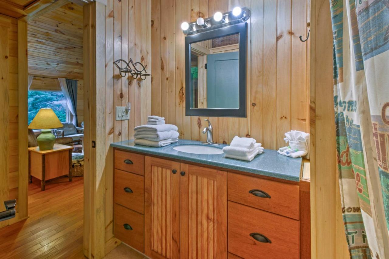 Bryson City Cabin With Fire Pit On Coopers Creek! Exterior foto