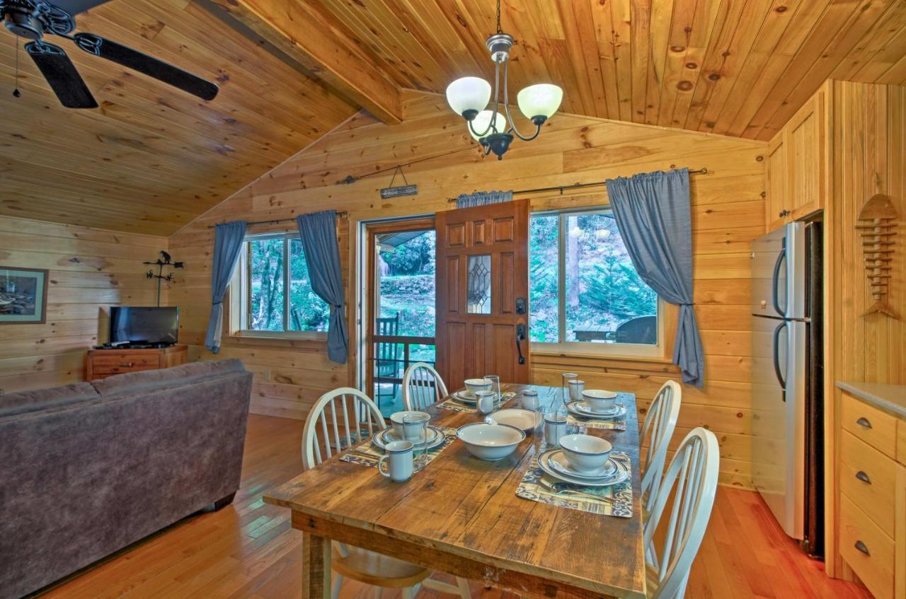 Bryson City Cabin With Fire Pit On Coopers Creek! Exterior foto