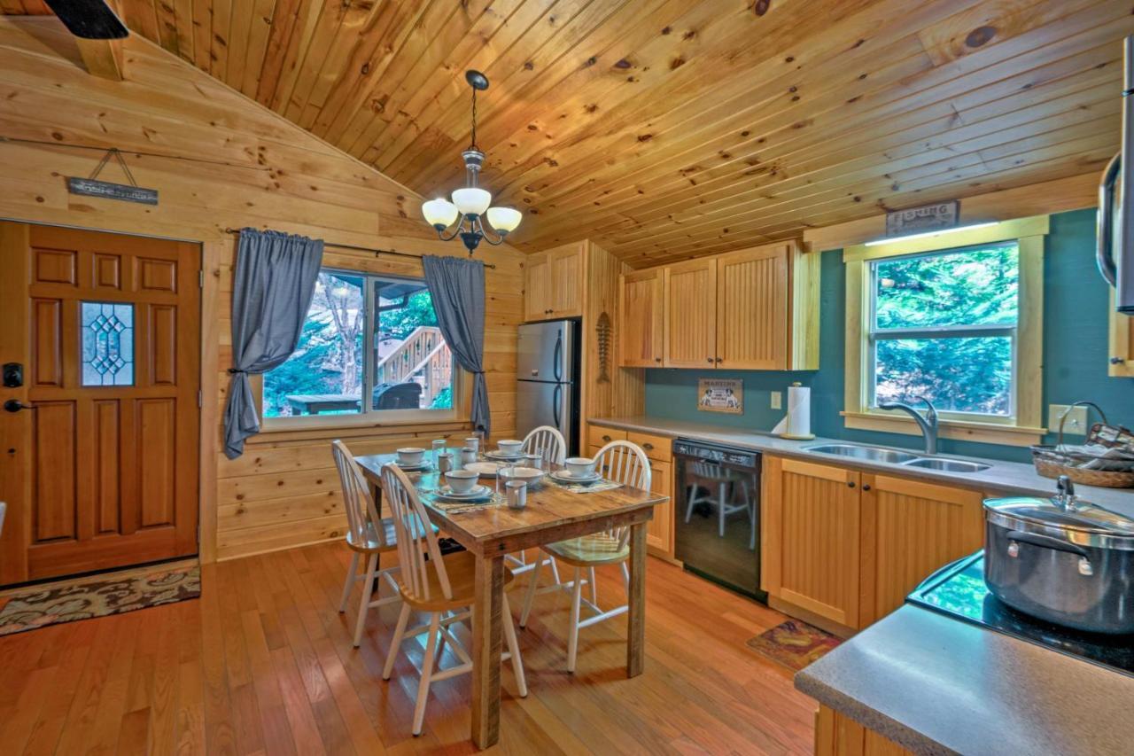 Bryson City Cabin With Fire Pit On Coopers Creek! Exterior foto