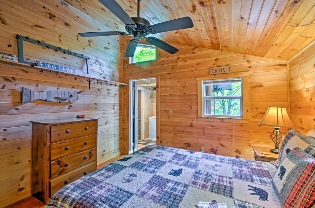Bryson City Cabin With Fire Pit On Coopers Creek! Exterior foto